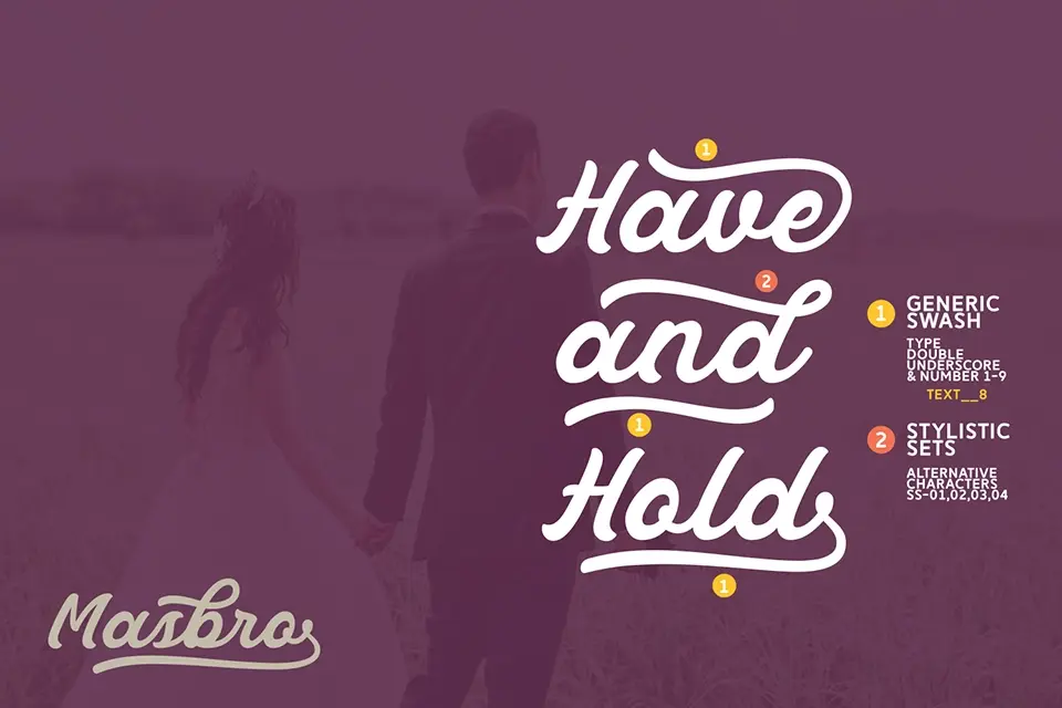 Masbro Font