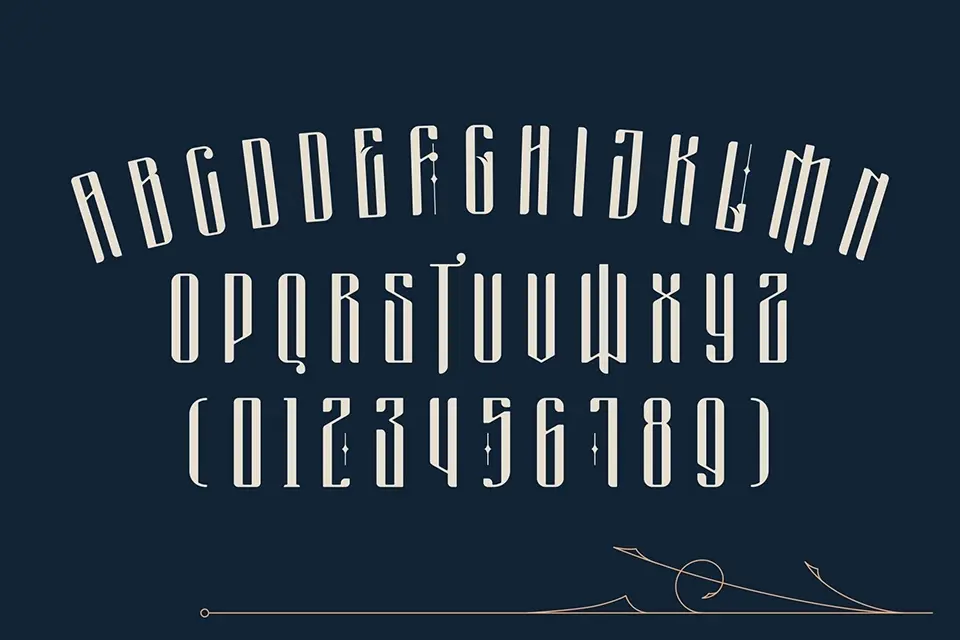 Masquerouge Font