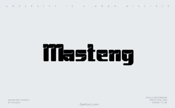 Masteng Font