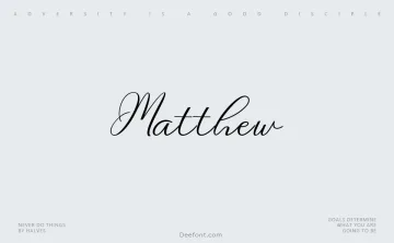 Matthew Font