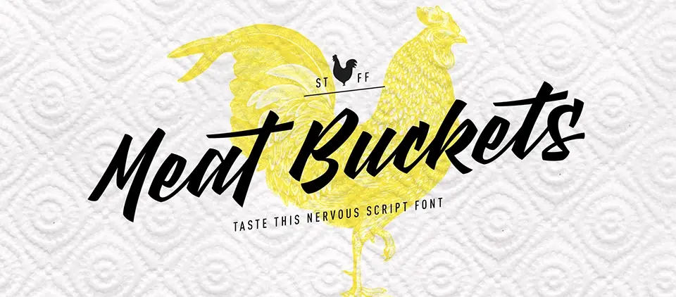 Meat Buckets Font