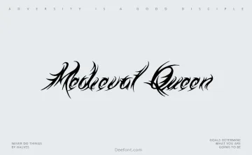 Medieval Queen Font