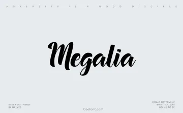 Megalia Font