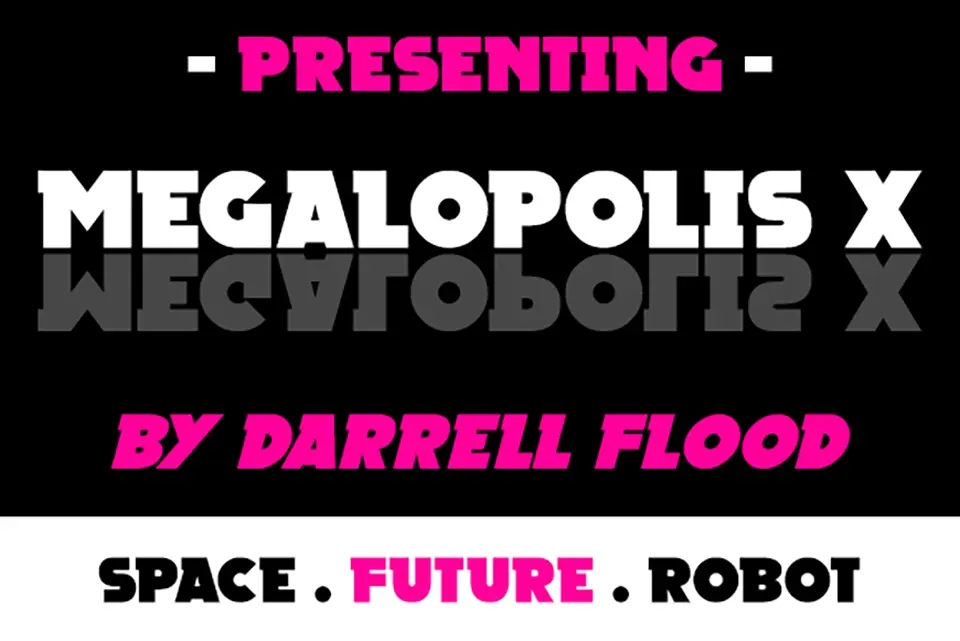 Megalopolis X Font
