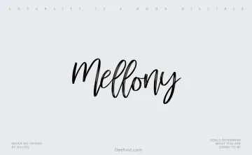 Mellony Font