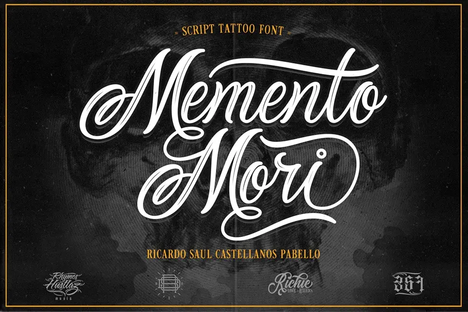 Memento Mori Font