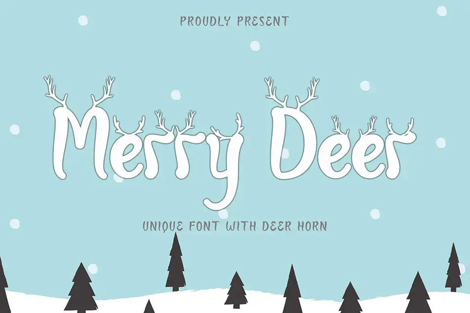 Merry Deer Font
