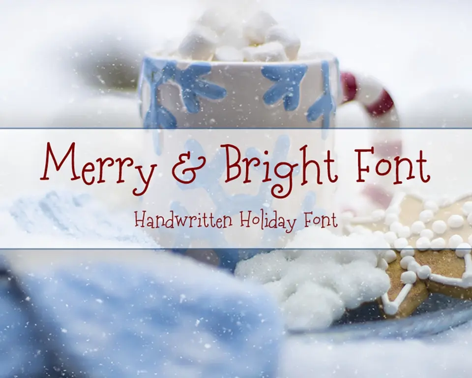 Merry N Bright Font