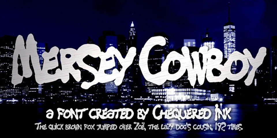 Mersey Cowboy Font