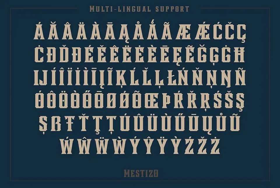 Mestizo Font