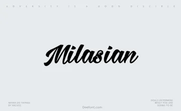 Milasian Font
