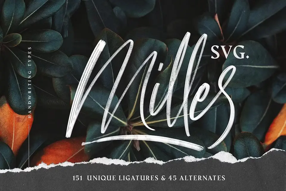 Milles Handwriting Font