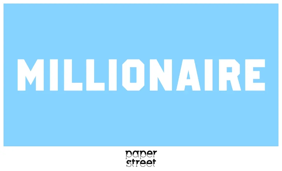 Millionaire Font