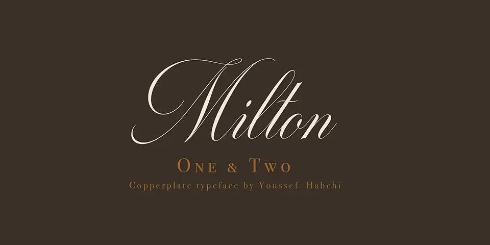 Milton One Font