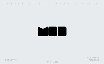 Mod Font