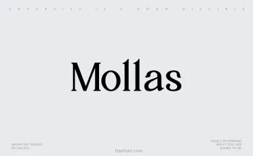 Mollas Font