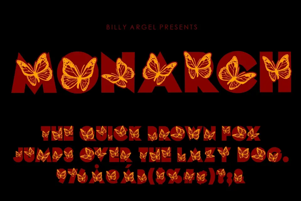 Monarch Font