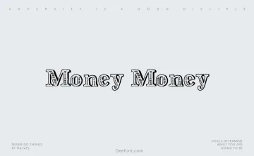 Money Money Font