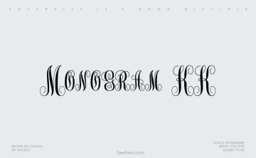 Monogram KK Font