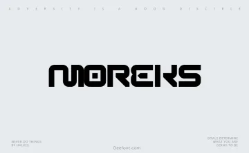Moreks Font
