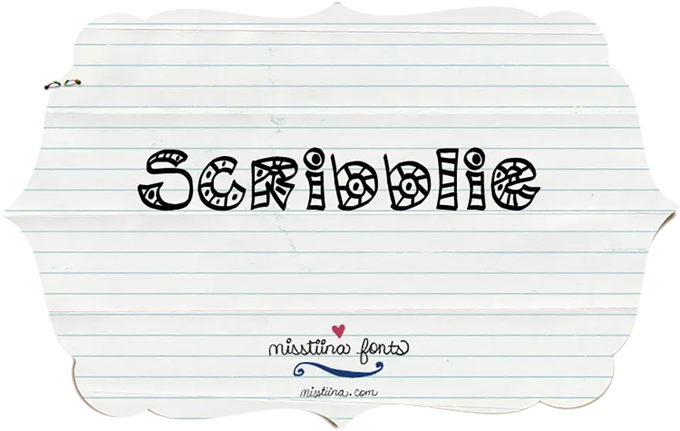 MTF Scribblie Font