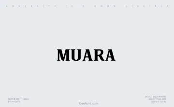 Muara Font