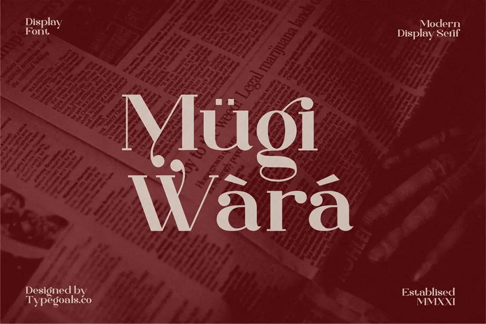 Mugiwara Font