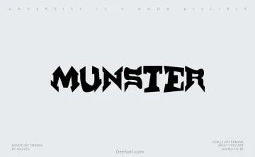Munster Font