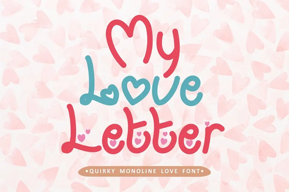 My Love Letter Font