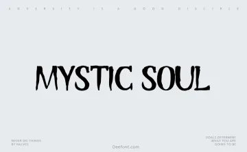 Mystic Soul Font