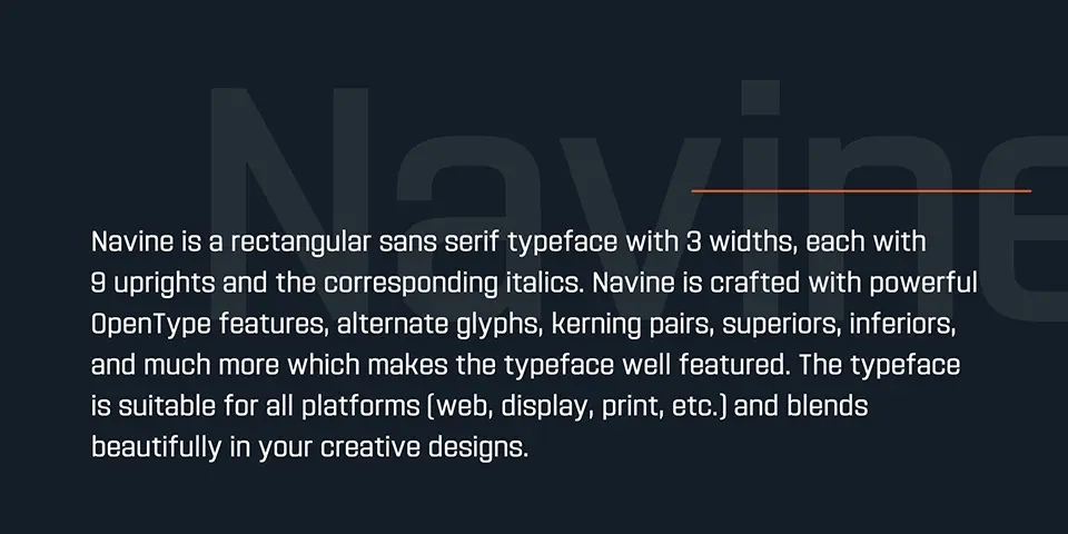 Navine Font