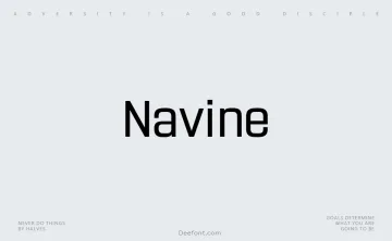 Navine Font