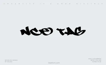Ne Tag Font