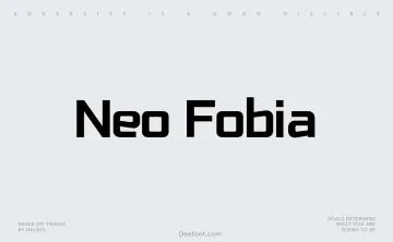 Neo Fobia Font Family