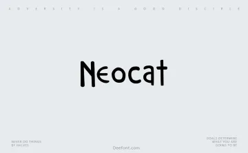 Neocat Font