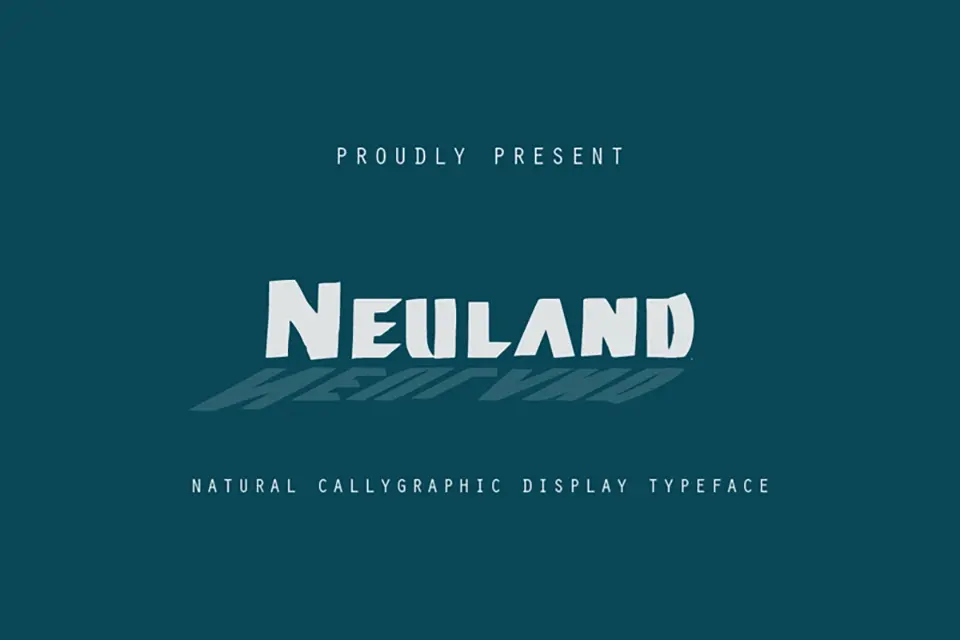 Neuland Font