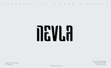 Nevla Font