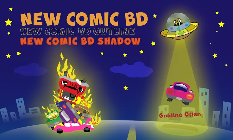 New Comic BD Font Font