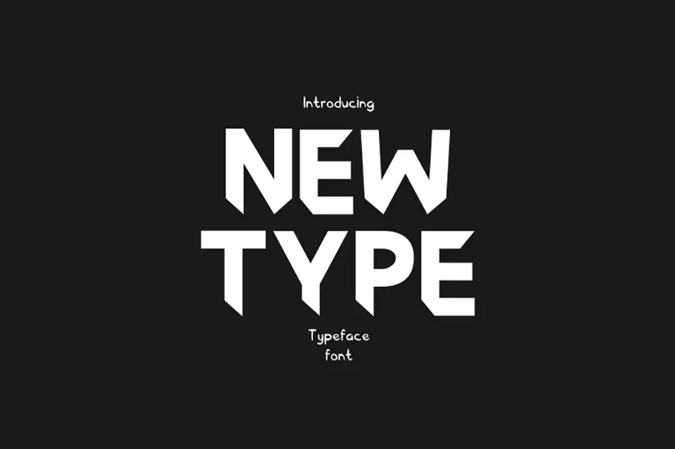 New Type Font