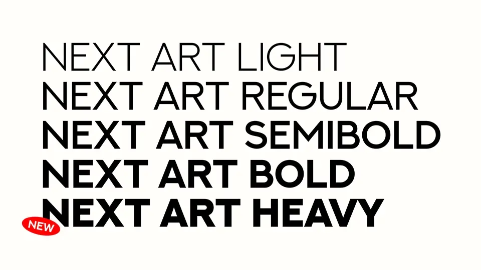 Next Art Font