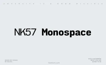 NK57 Monospace Font Family