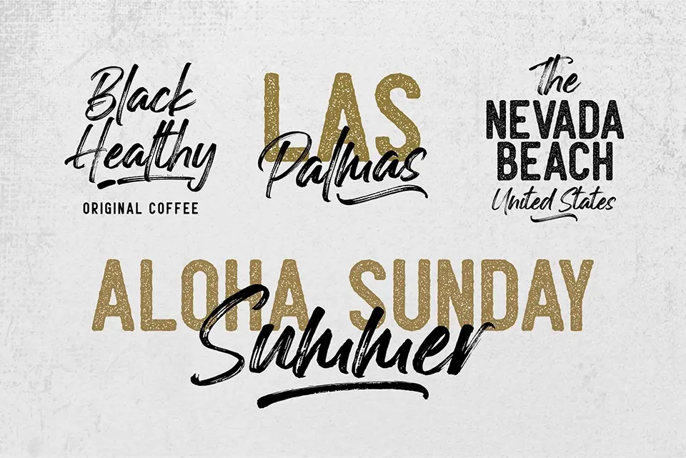 Noctura Georgia Brush Font
