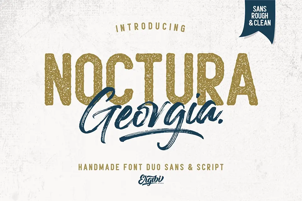 Noctura Georgia Sans Font