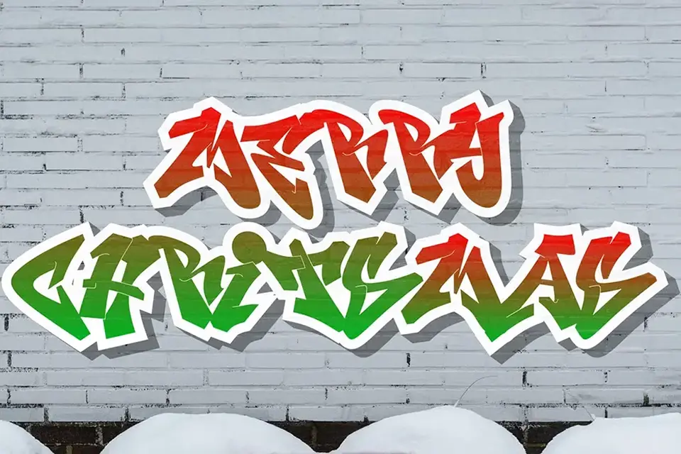 Notress Graffiti Font
