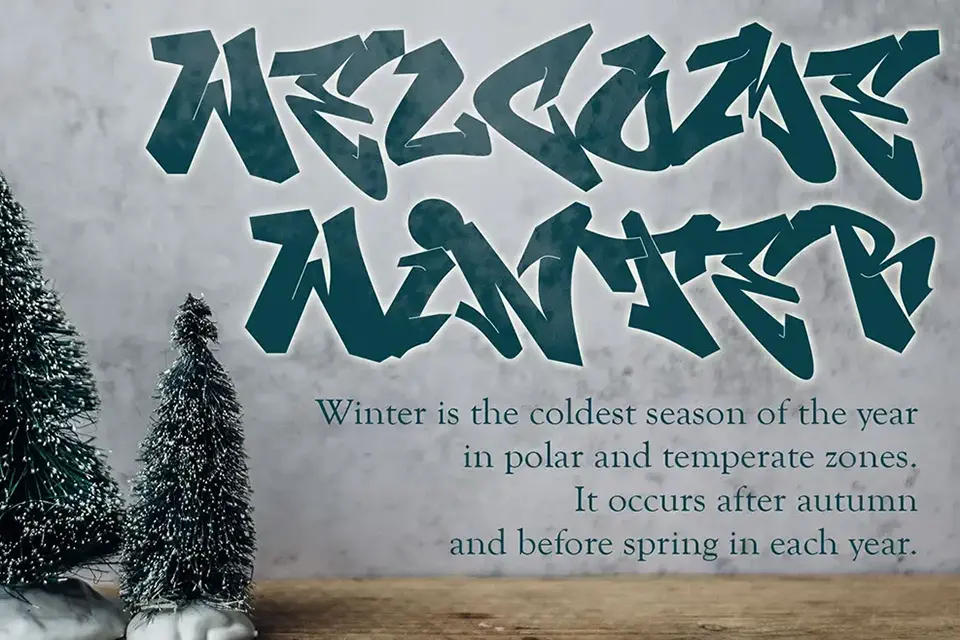 Notress Graffiti Font