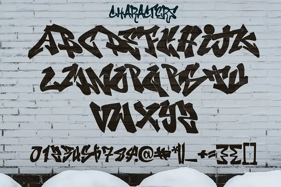 Notress Graffiti Font