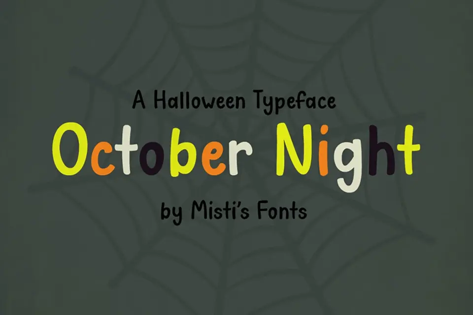 October Night Font