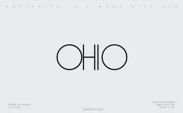 Ohio Font