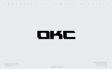 OKC Font
