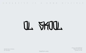 Ol Skool Font